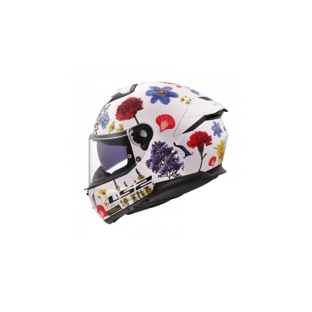 Kask intergalny LS2 Stream II Flowers White